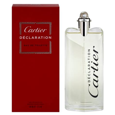 cartier declaration eau de toilette 100ml|Cartier declaration parfum 100 ml.